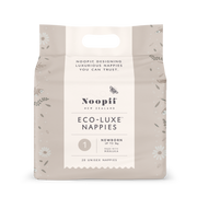 Noopii Newborn Nappies - premium NZ nappies, suitable for newborn babies. 